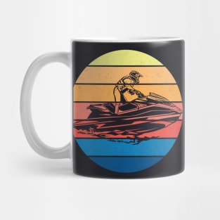 Vintage Jet Ski Jet Boat Gift Mug